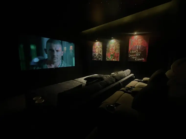 Private cinema room